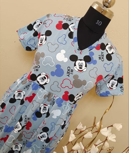 Mickey Mouse Printed Casual Frock