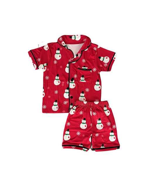 Snowman Printed Night Suit Set